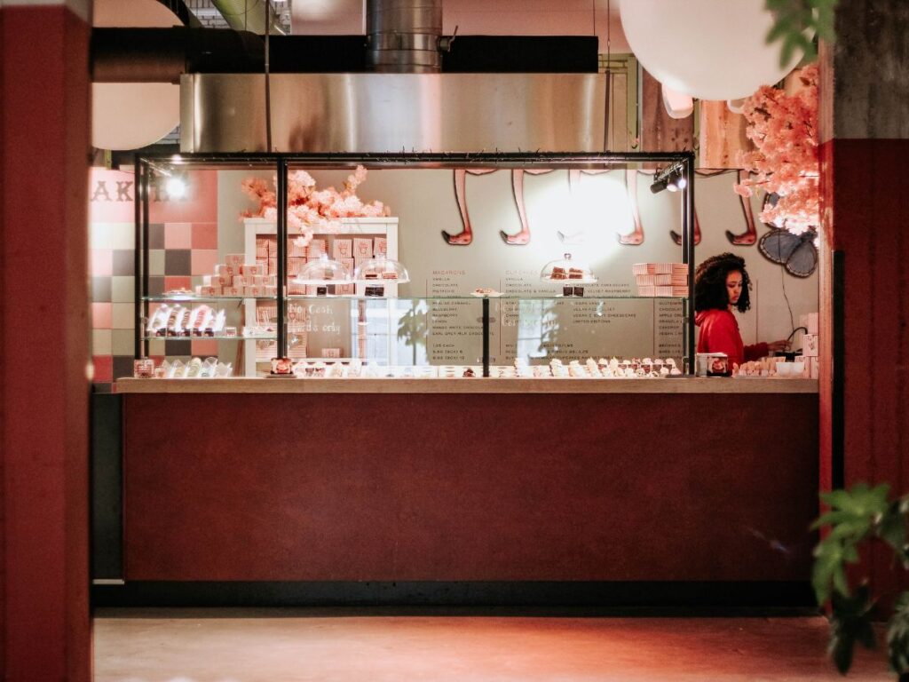 Woman in Jewelry shop in Toronto