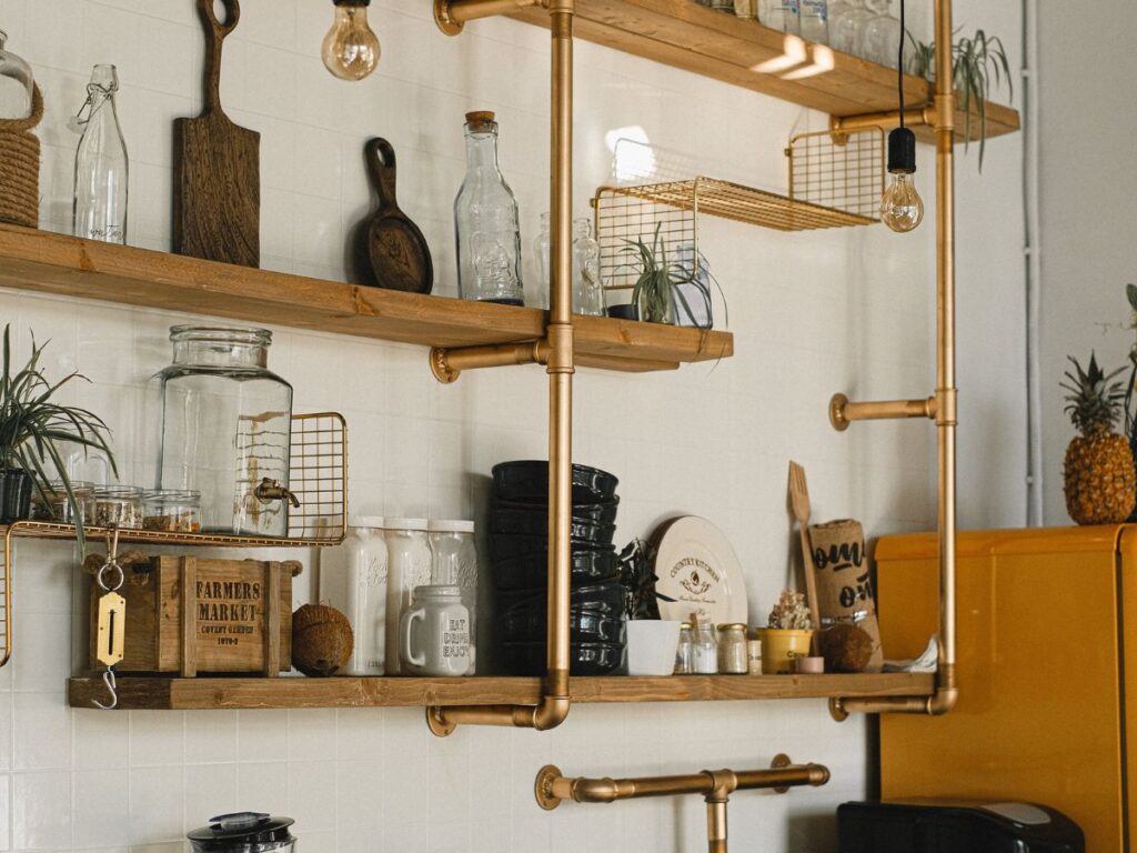 kitchen shelf