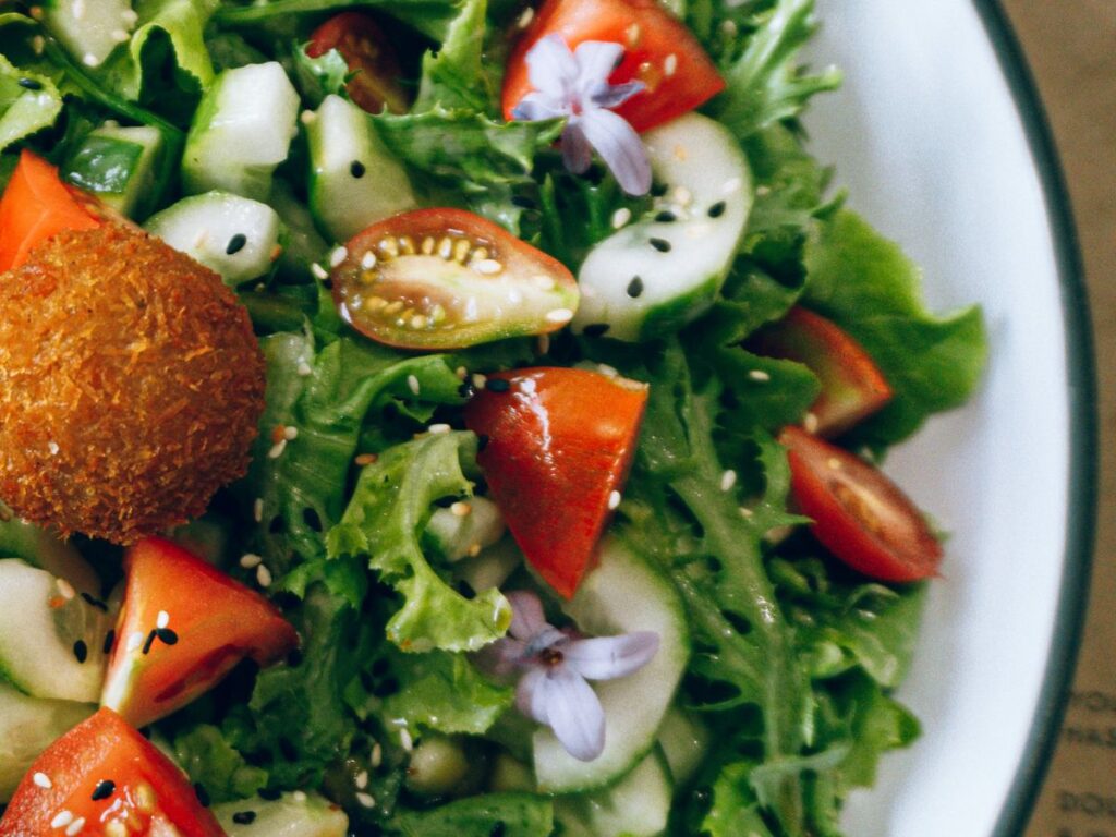 salad closeup