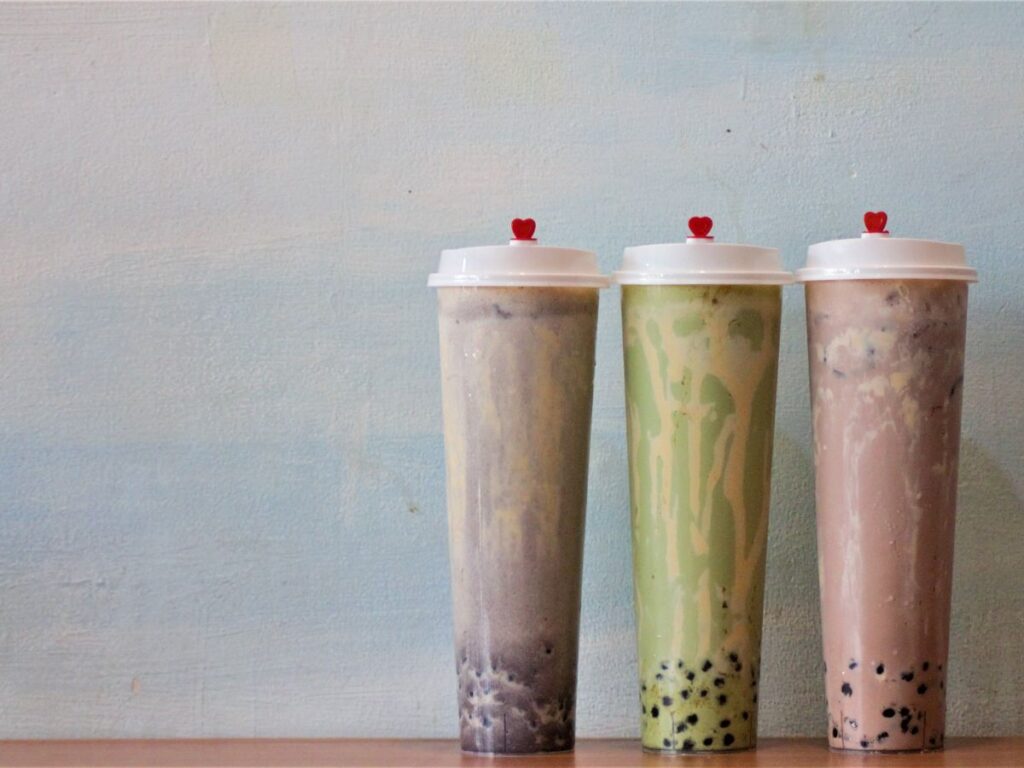 Different flavors of Best Bubble Tea In Mississauga