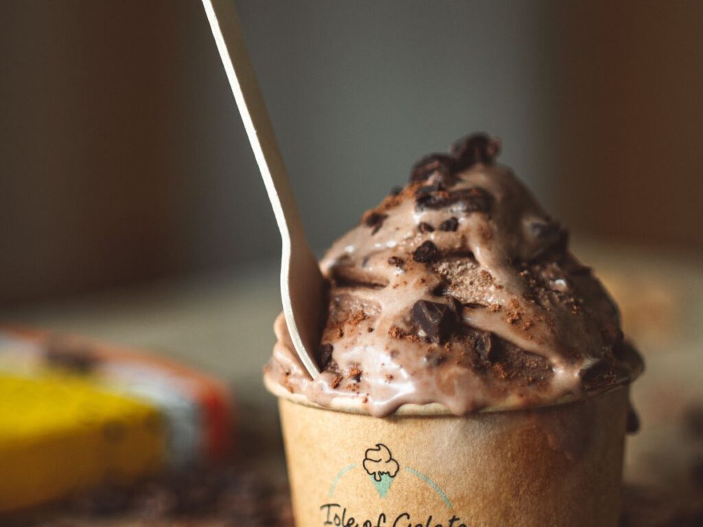 chocolate gelato