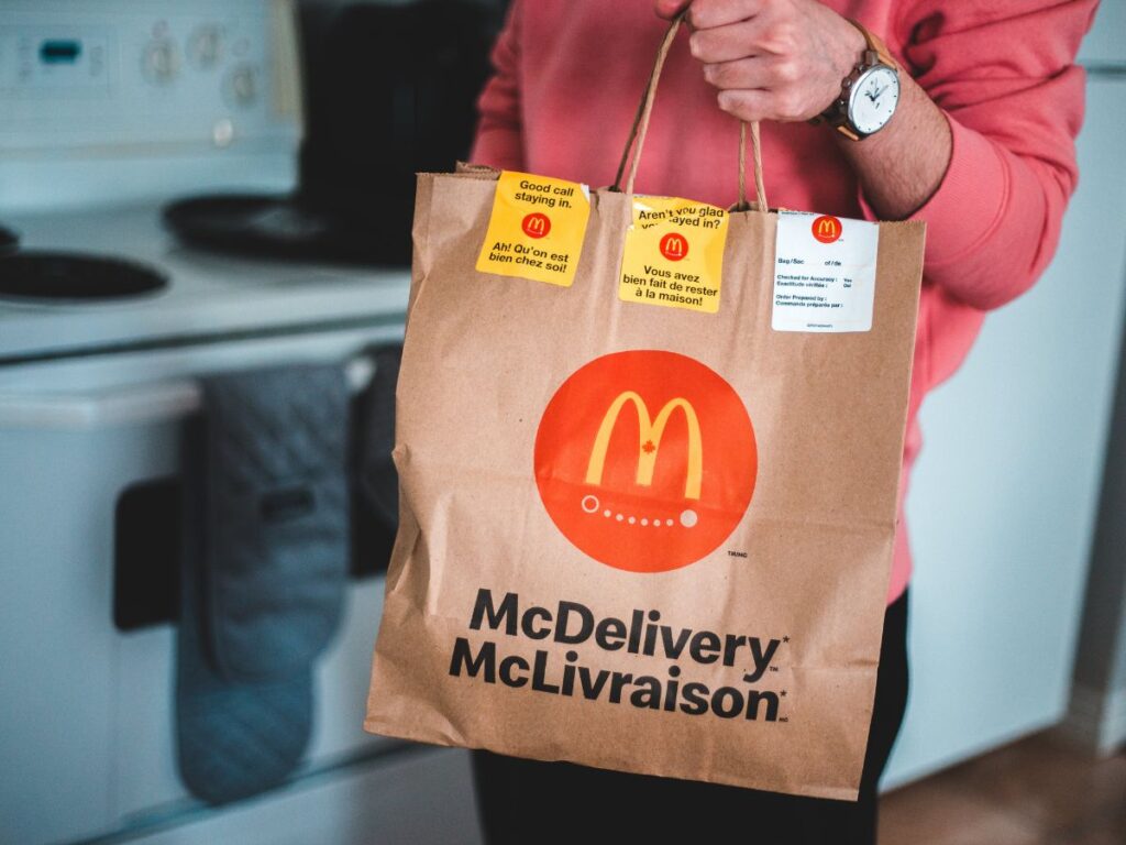 McDonalds delivery