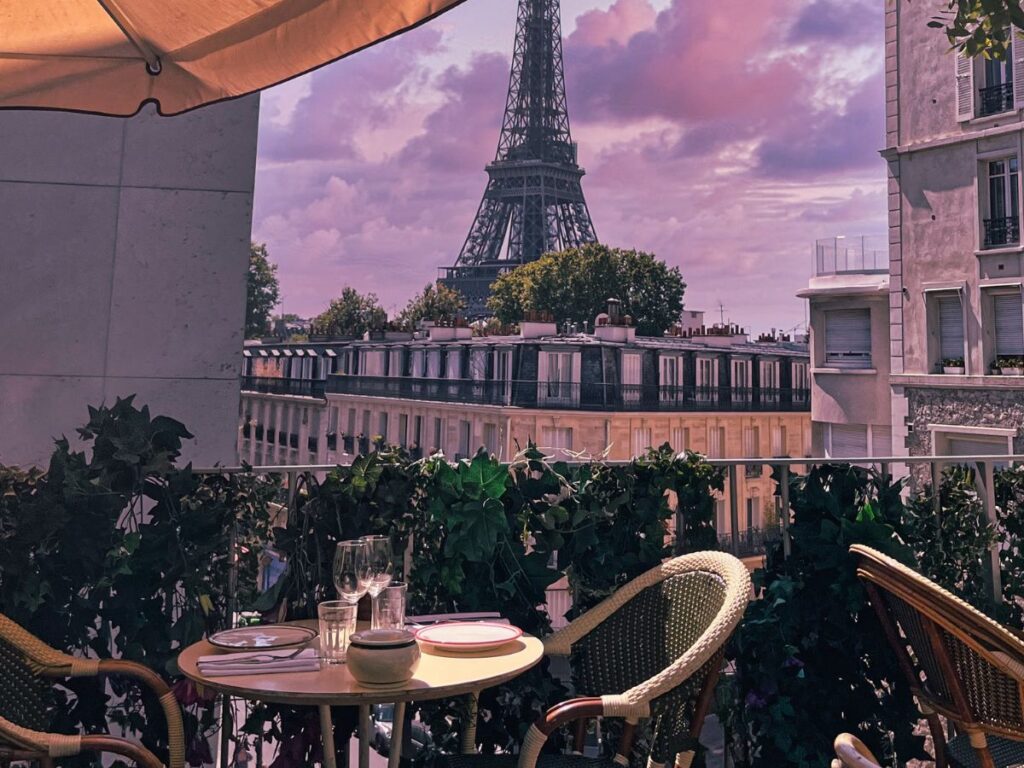 restaurant with a view