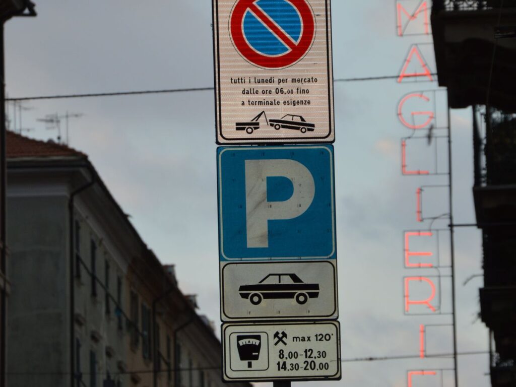 parking sign