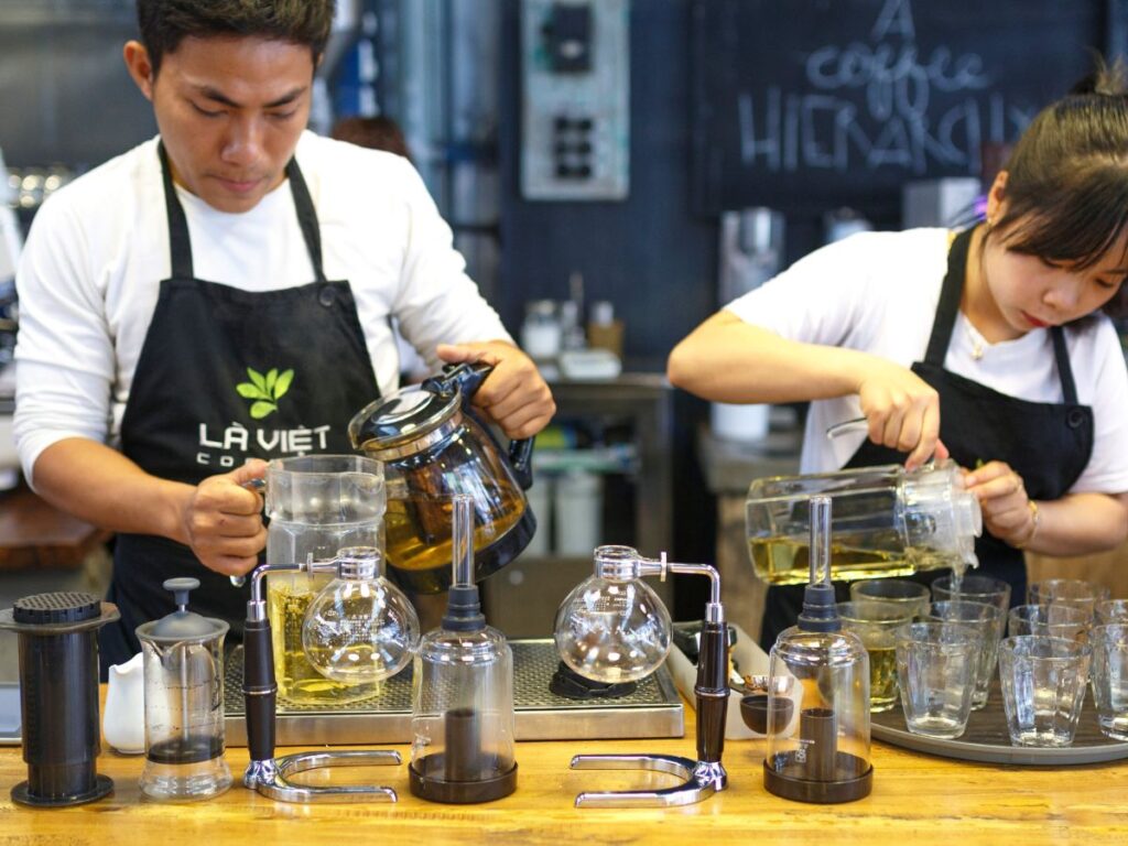 beer making in laboratory