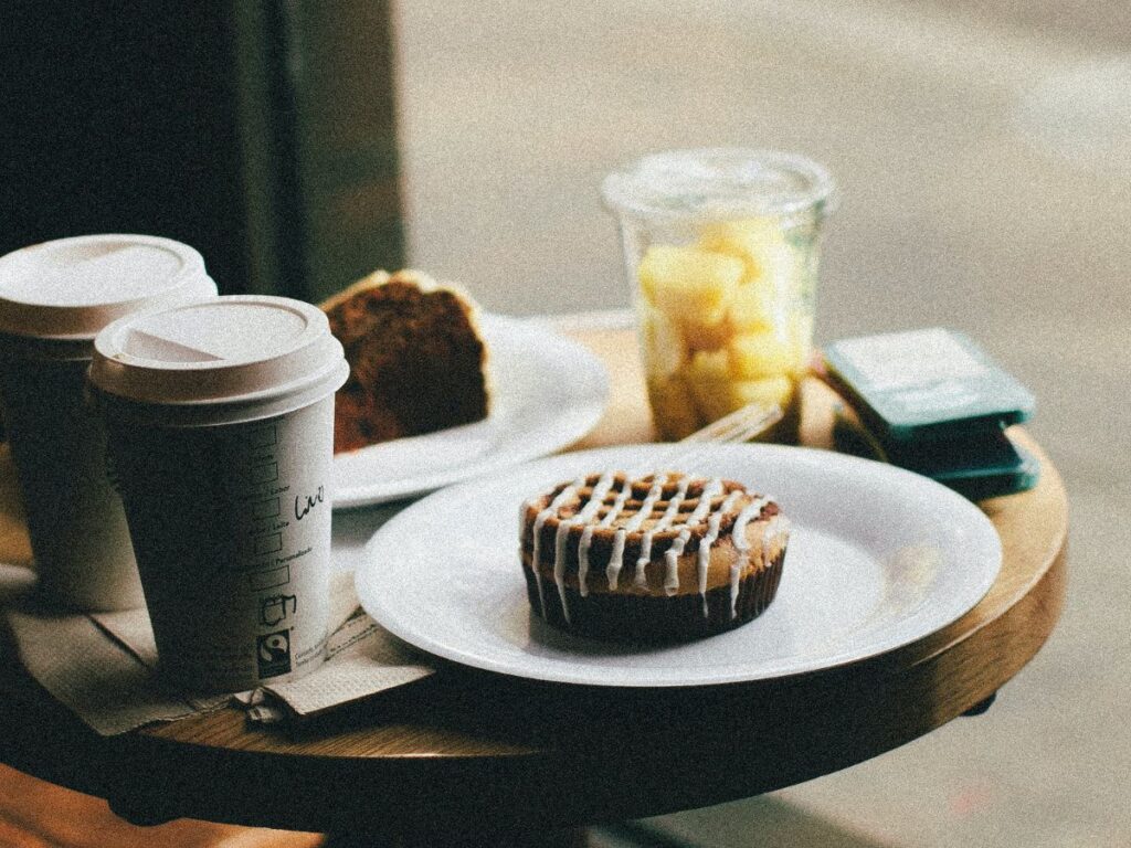 coffee and doughnuts