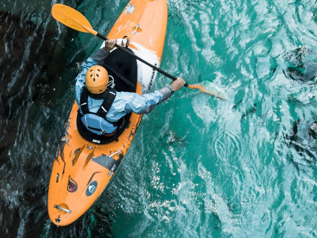 kayaking