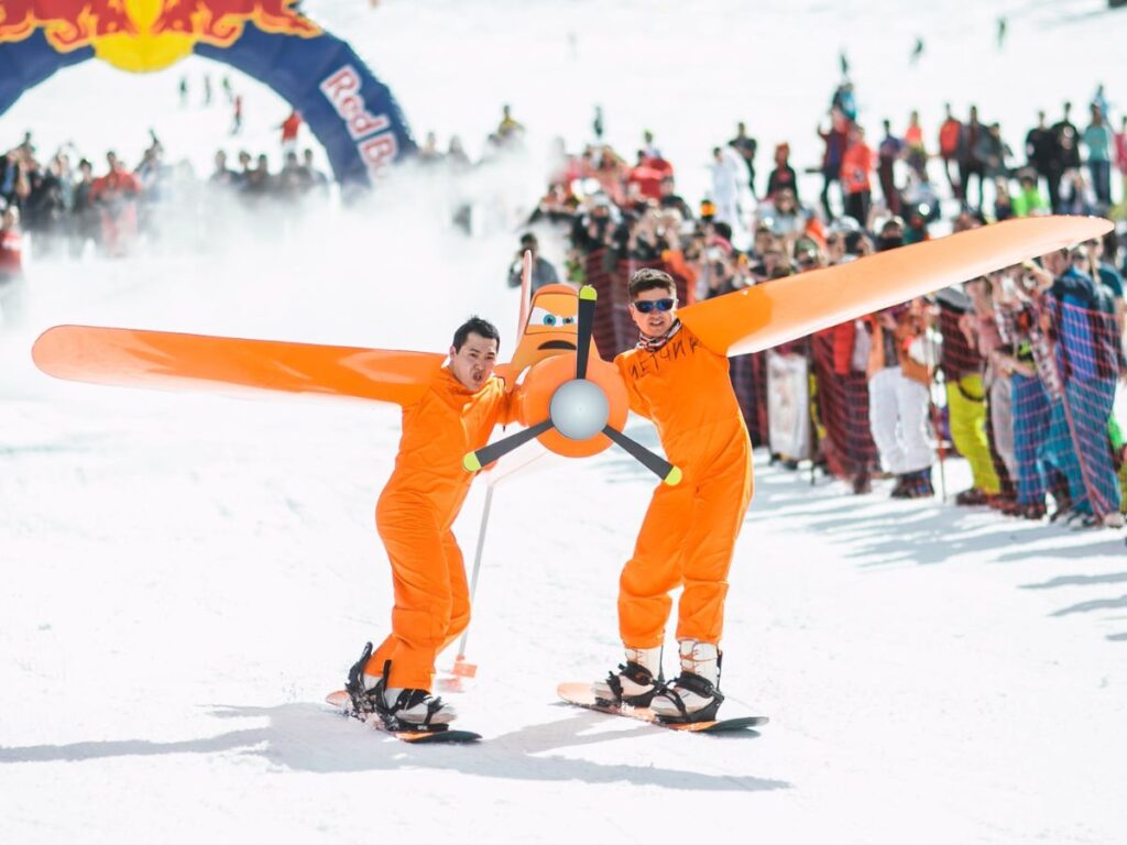 skiing event