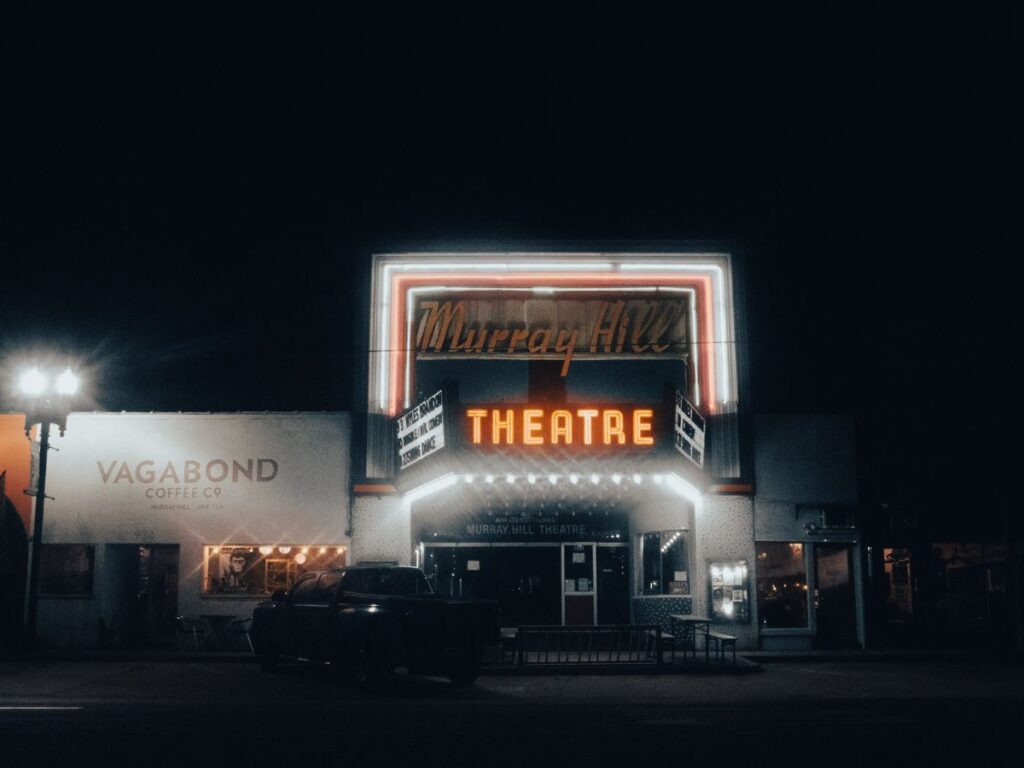 theatre at night
