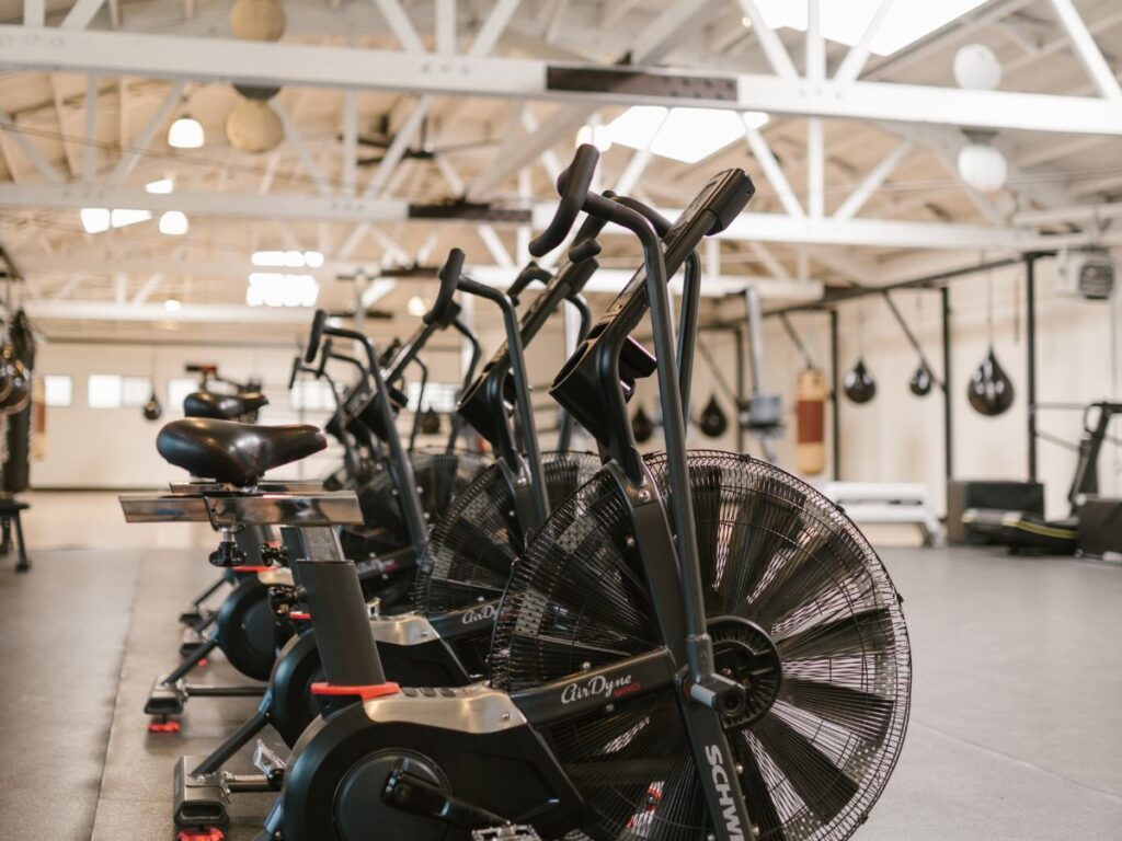 cycles in a gym