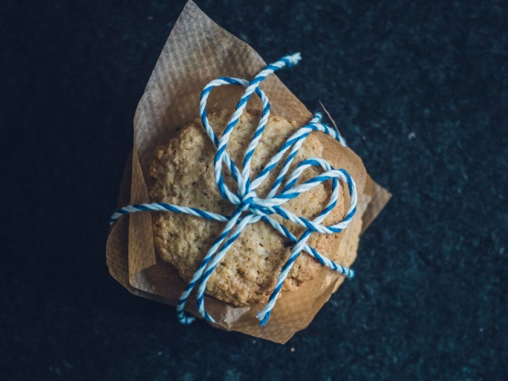 bread wrapped up nicely