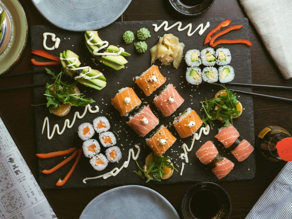vegan sushi 