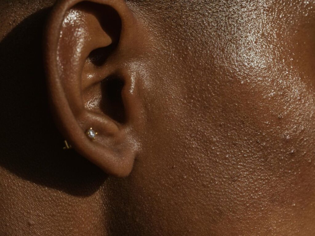 ear pierced