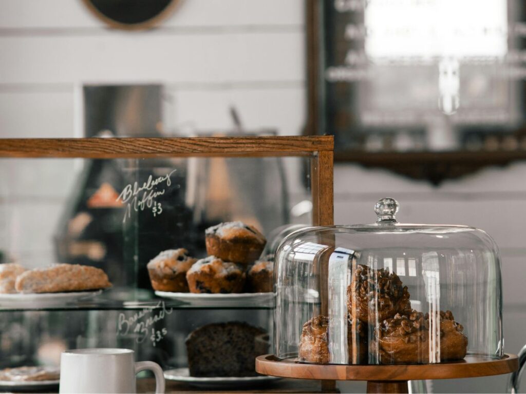 cookies in a bakery