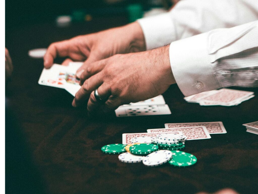 cards and poker chips