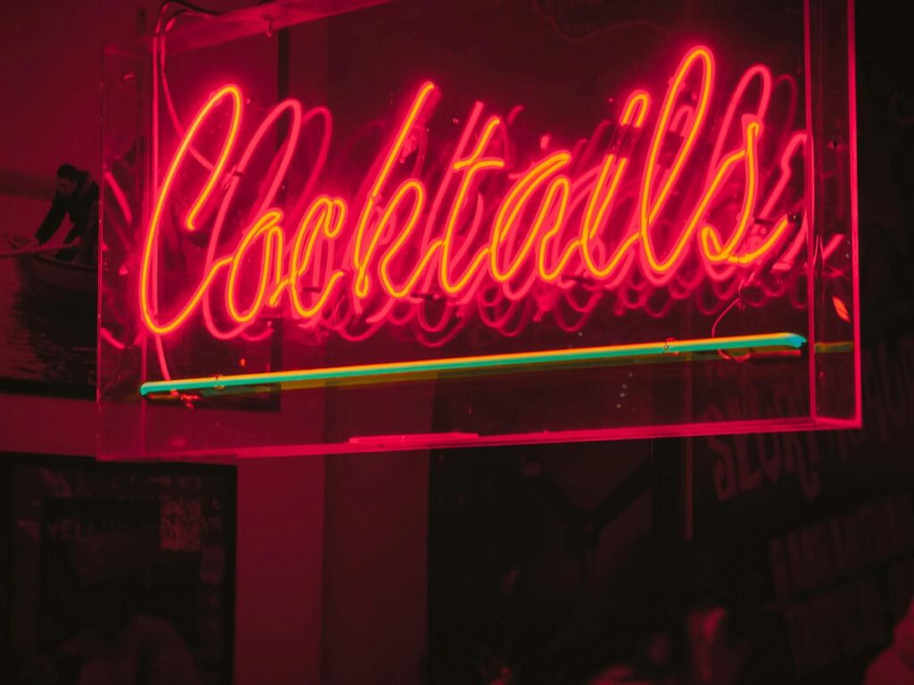 cocktail sign