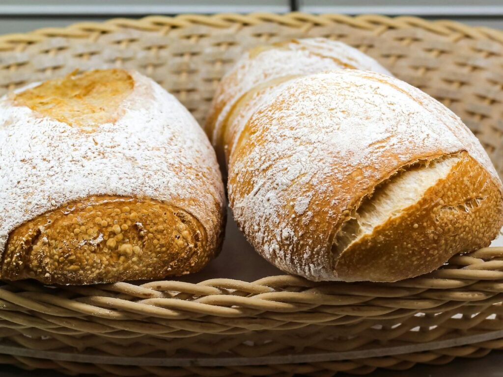 bread in a basket