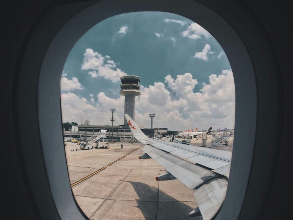 from airport window