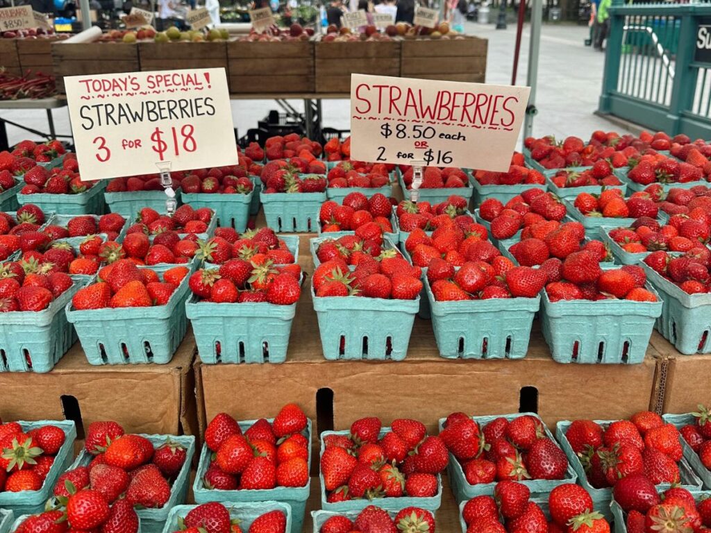 strawberries for sale