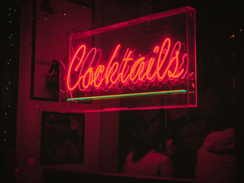 cocktail sign