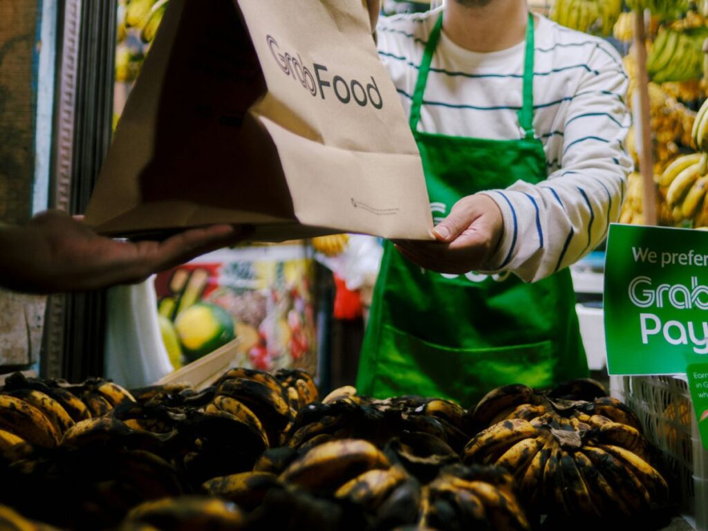 buying bananas