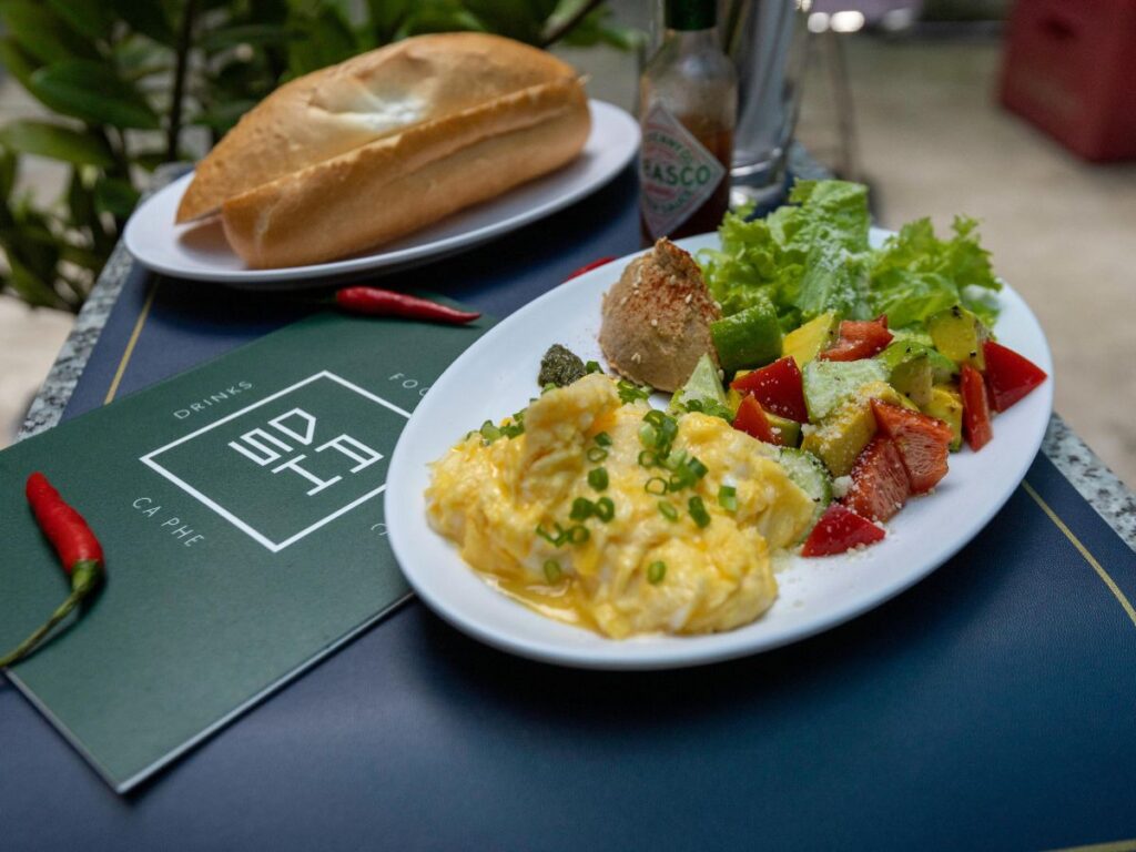 food served in a restaurant