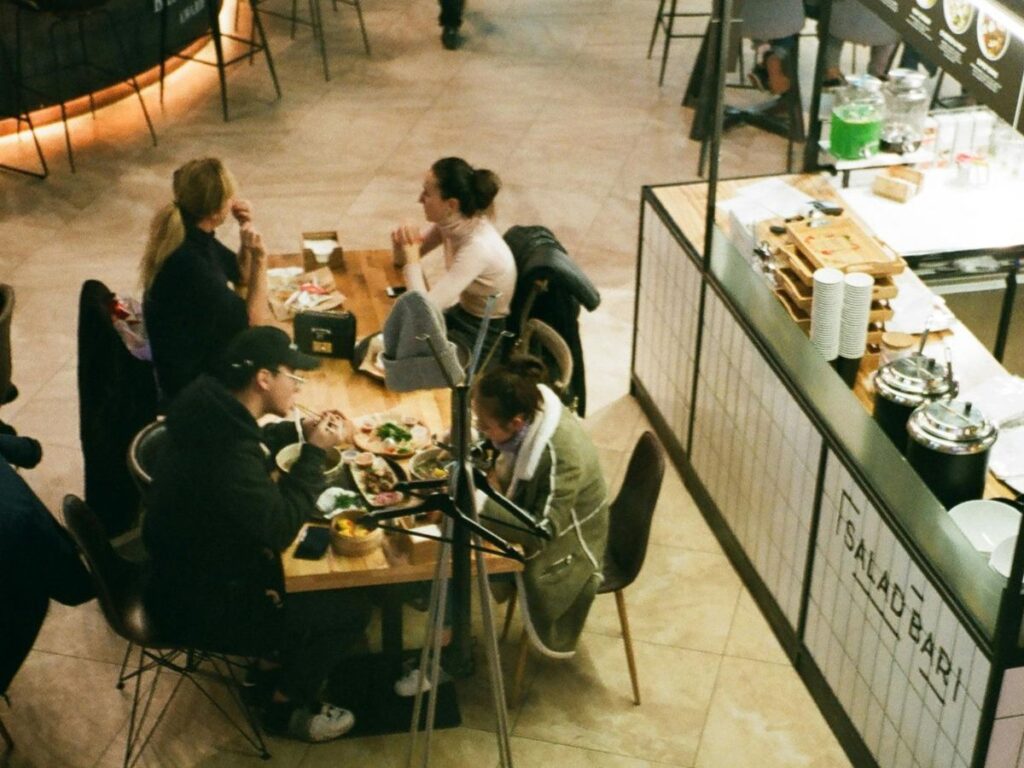 food court in mall