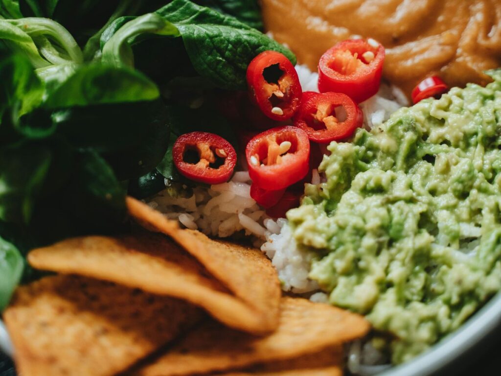 nachos with spices