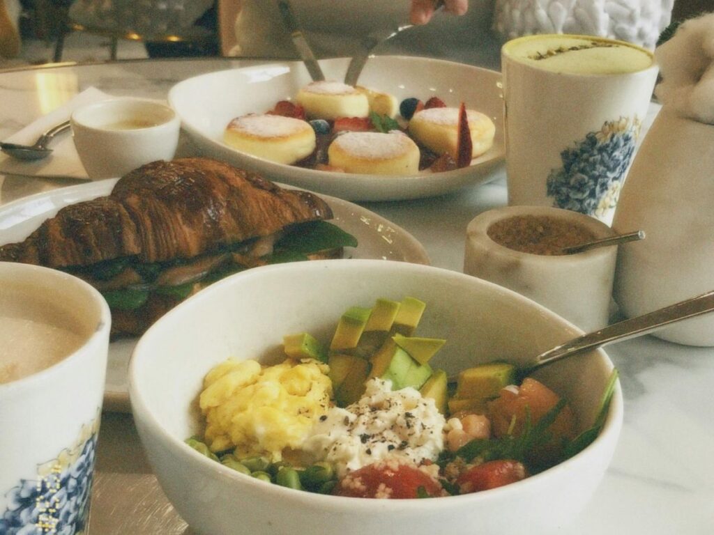 food served in a restaurant