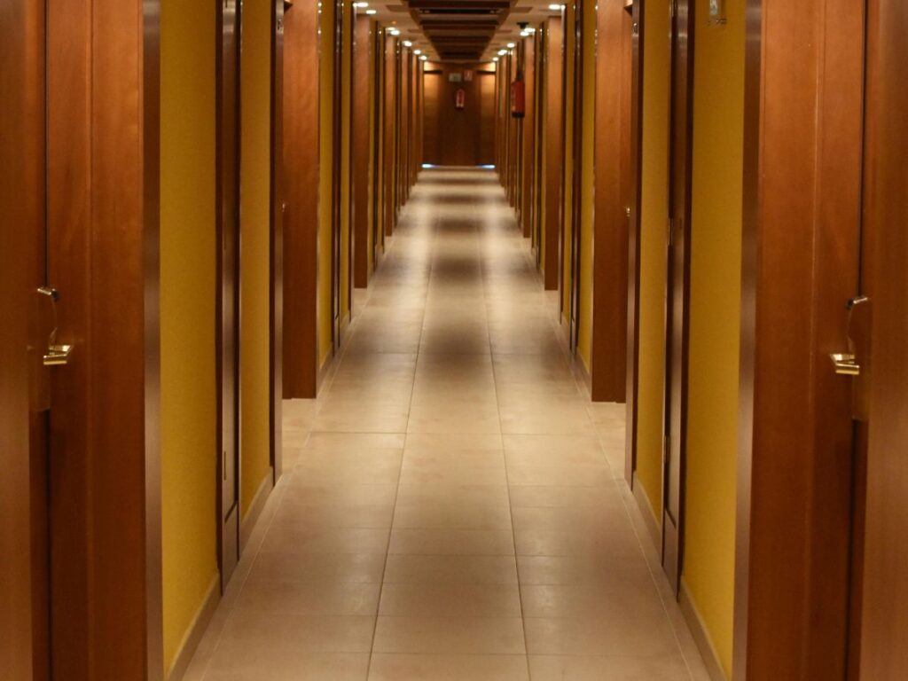 hotel corridor