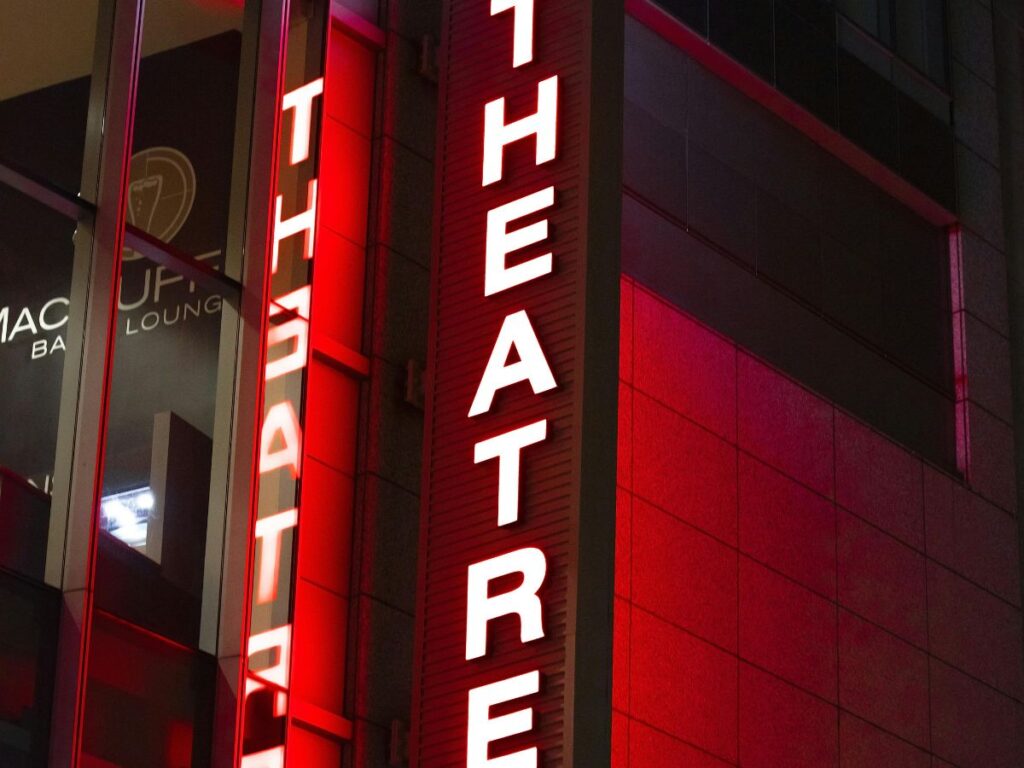 theatre sign