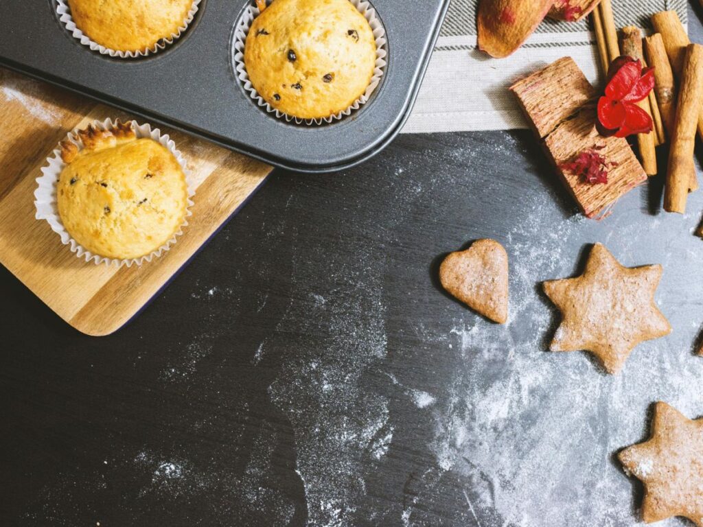 baked cookies and cupcakes