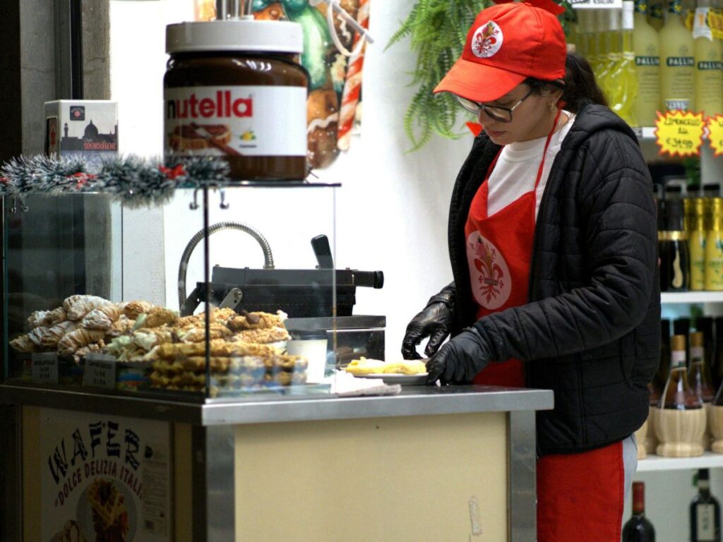 bakery chef in a bakery