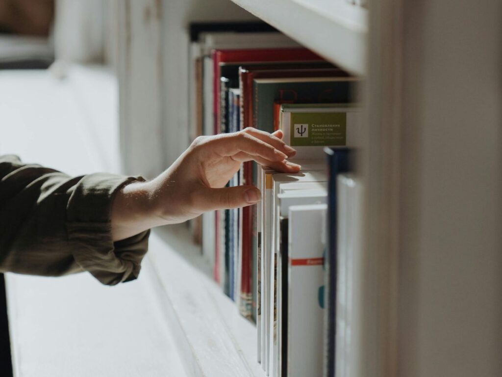 getting books from a library