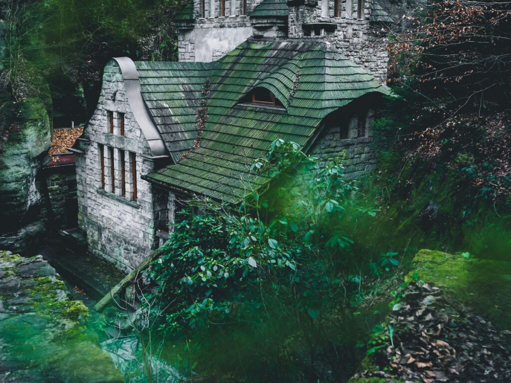 abandoned house