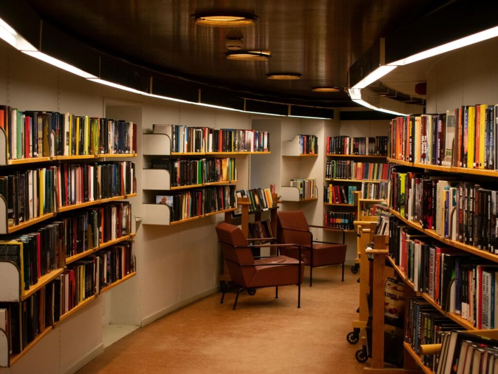 library setting