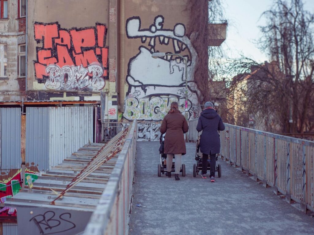 people walking